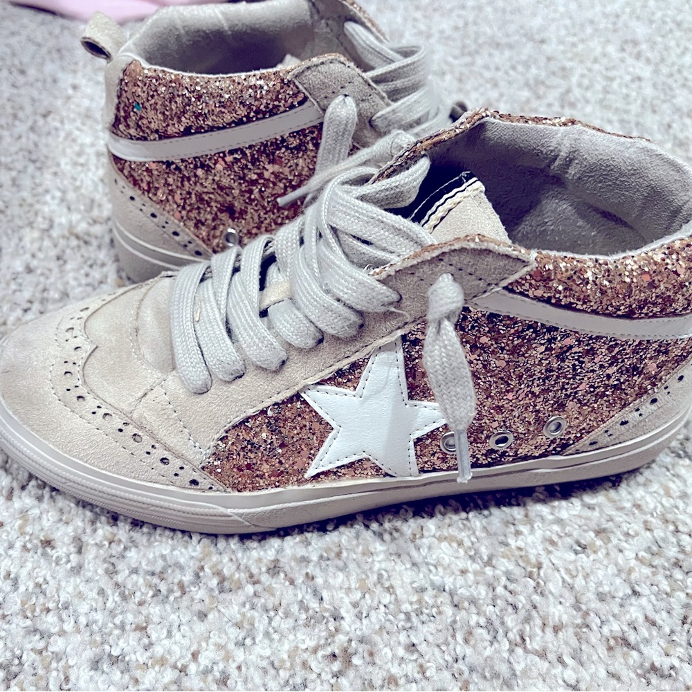 Shu Shop mid top sneakers size 6